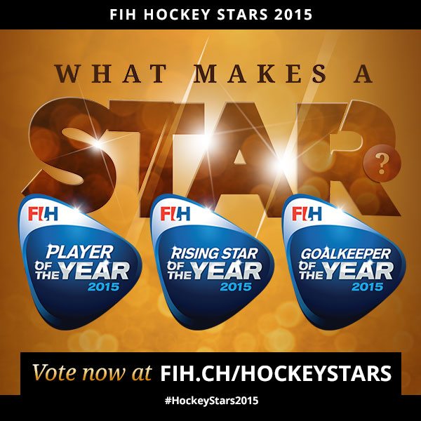 Votación abierta para las Estrellas de Hockey FIH 2015